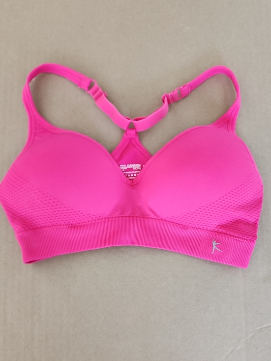 Danskin Now Other - Danskin Now Hot Pink Racerback Sports Bra Seamless Wireless